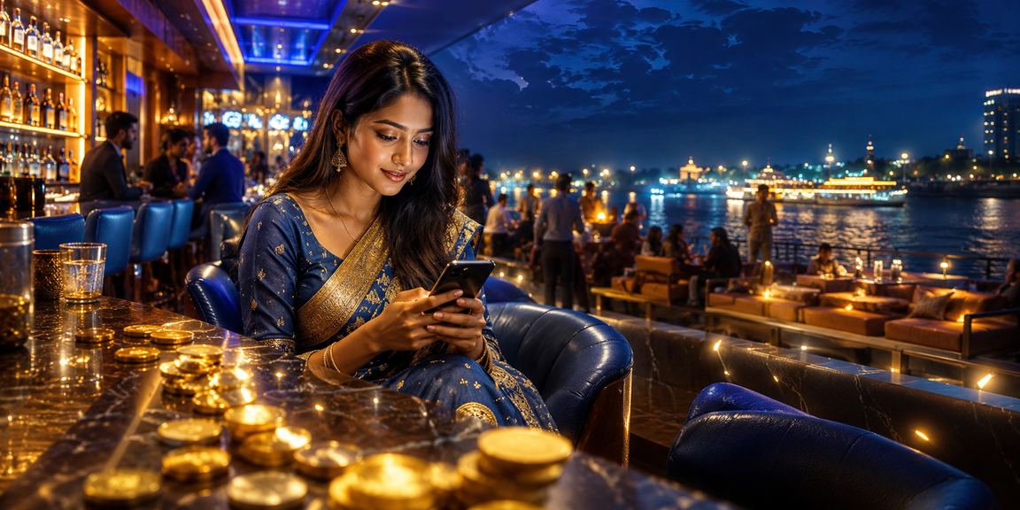 বরিশালের নাইট মার্কেটে মোবাইলে স্পোর্টস ইভেন্ট দেখছেন একজন ব্যবহারকারী